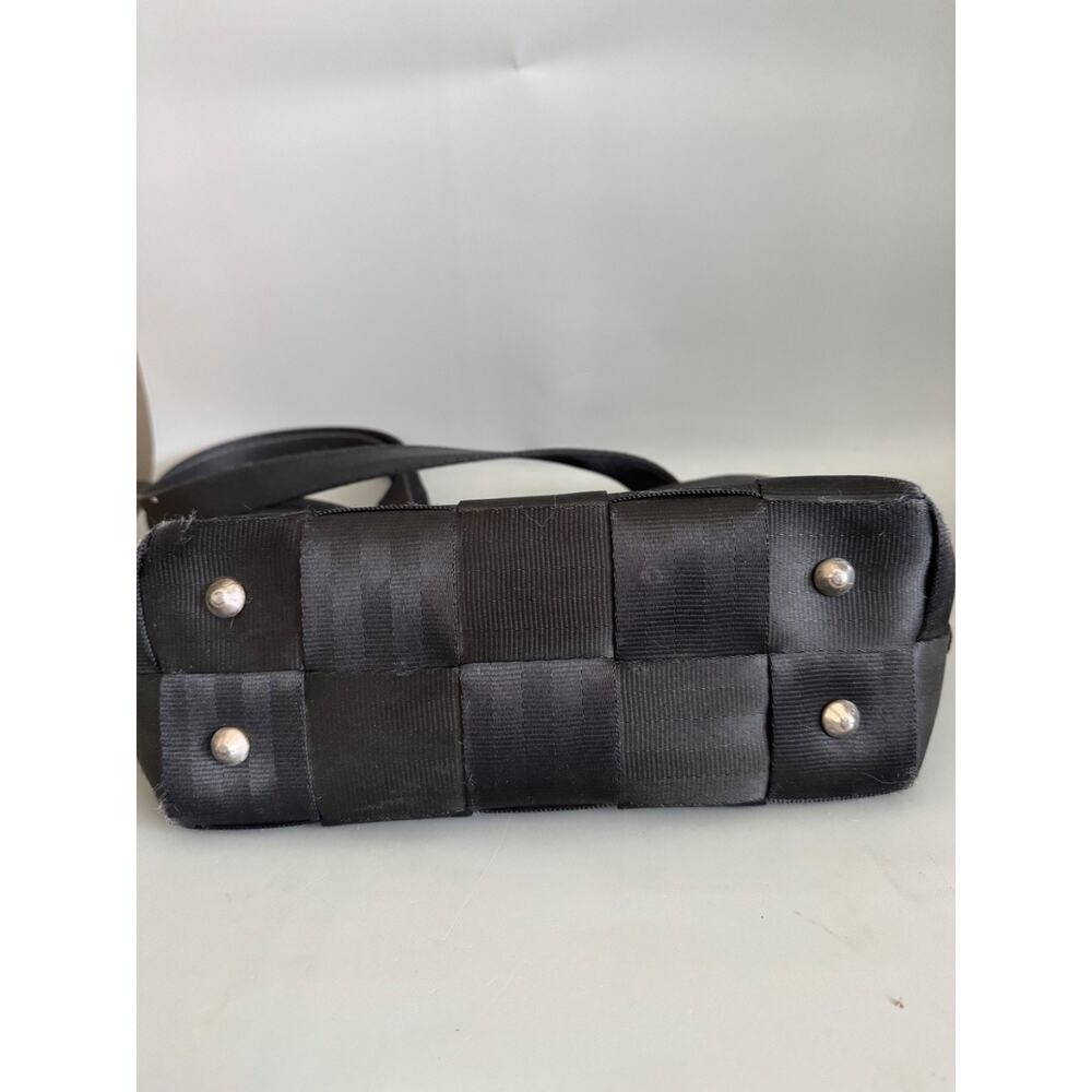 Harvey’s Seatbelt Handbag Original Detroit Purse Black Upcycle Made In USA - Picture 6 of 13
